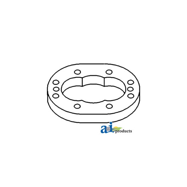 Gear Plate, Hydraulic Pump 6" x1.9" x5.9"